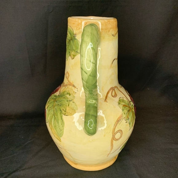 CHARDONNAY ceramic pitcher - Picture 6 of 8